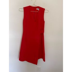 OF MERCER Wrap Crepe Work Dress Size XS